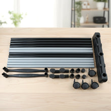 Double Pole Adjustable Garment Stand (1 Set)