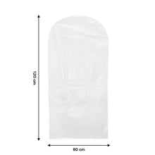 Pack of 5 Hanging Garment Cover Bags for Wardrobe (60 × 120 cm)