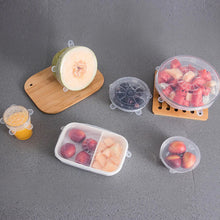 Silicone Stretch Lids, Microwave & Freezer Safe Food Covers (6 Pcs Set /95 Gm )