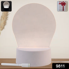 Custom name 3D lamp