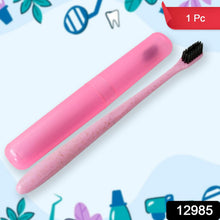 Soft Toothbrush With Toothbrush Cover Cleaner Scraper for Men and Women(1 Pc)