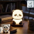 Cute panda night light lamp