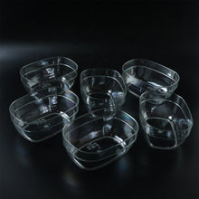 Multipurpose Transparent Serving & Storage Bowls Set (6 Pc Set)