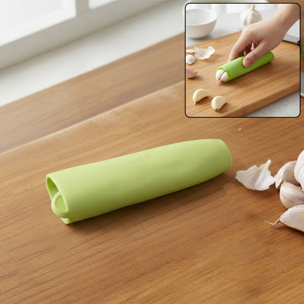 Silicone Garlic Peeler Tube Easy Hand Roller Peeling Tool (1 Pc)