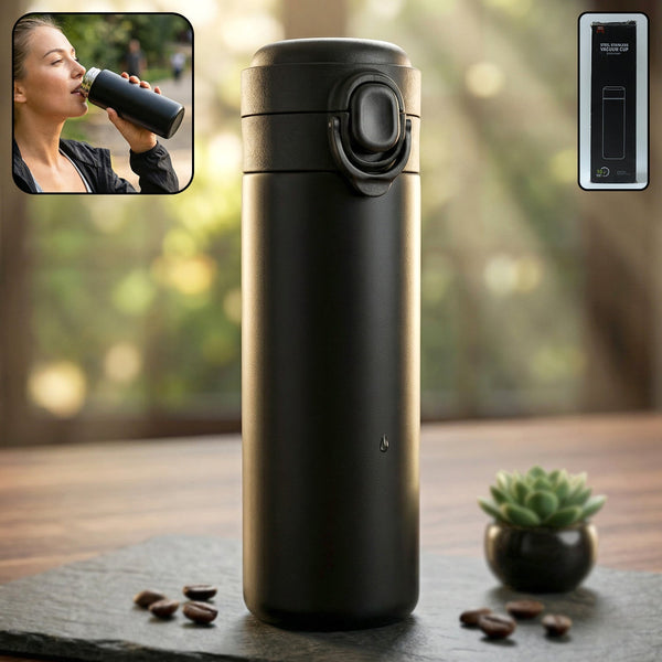 insulated steel water bottle daily