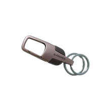 Heavy Duty Stainless Steel Key Holder with Dual Ring Carabiner Clip 1 Pc